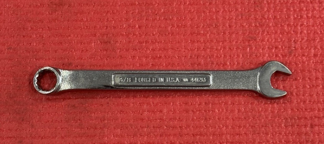Vintage Craftsman VA 44693 3/8" Combination Wrench 12 Point Made In USA NEW