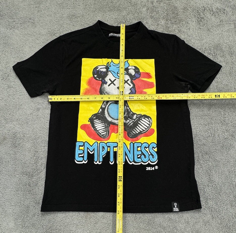 Rebel Minds Men's Size L Emptiness Bear Graphic T-shirt