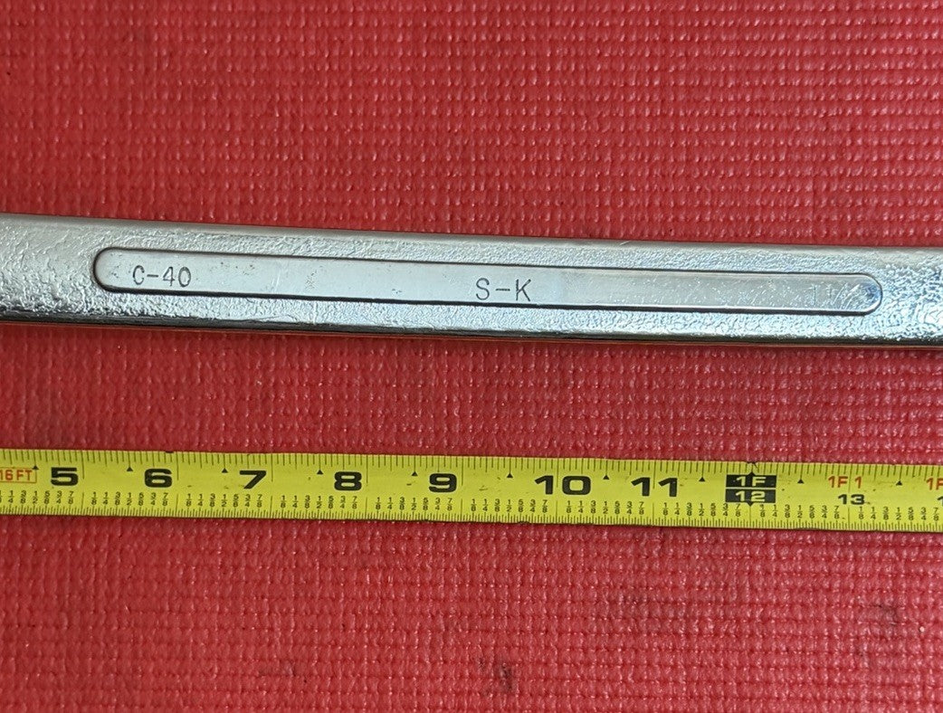 S-K Tools NEW C-40 1-1/4" Combination Wrench 12-point Large Wrench Made In USA