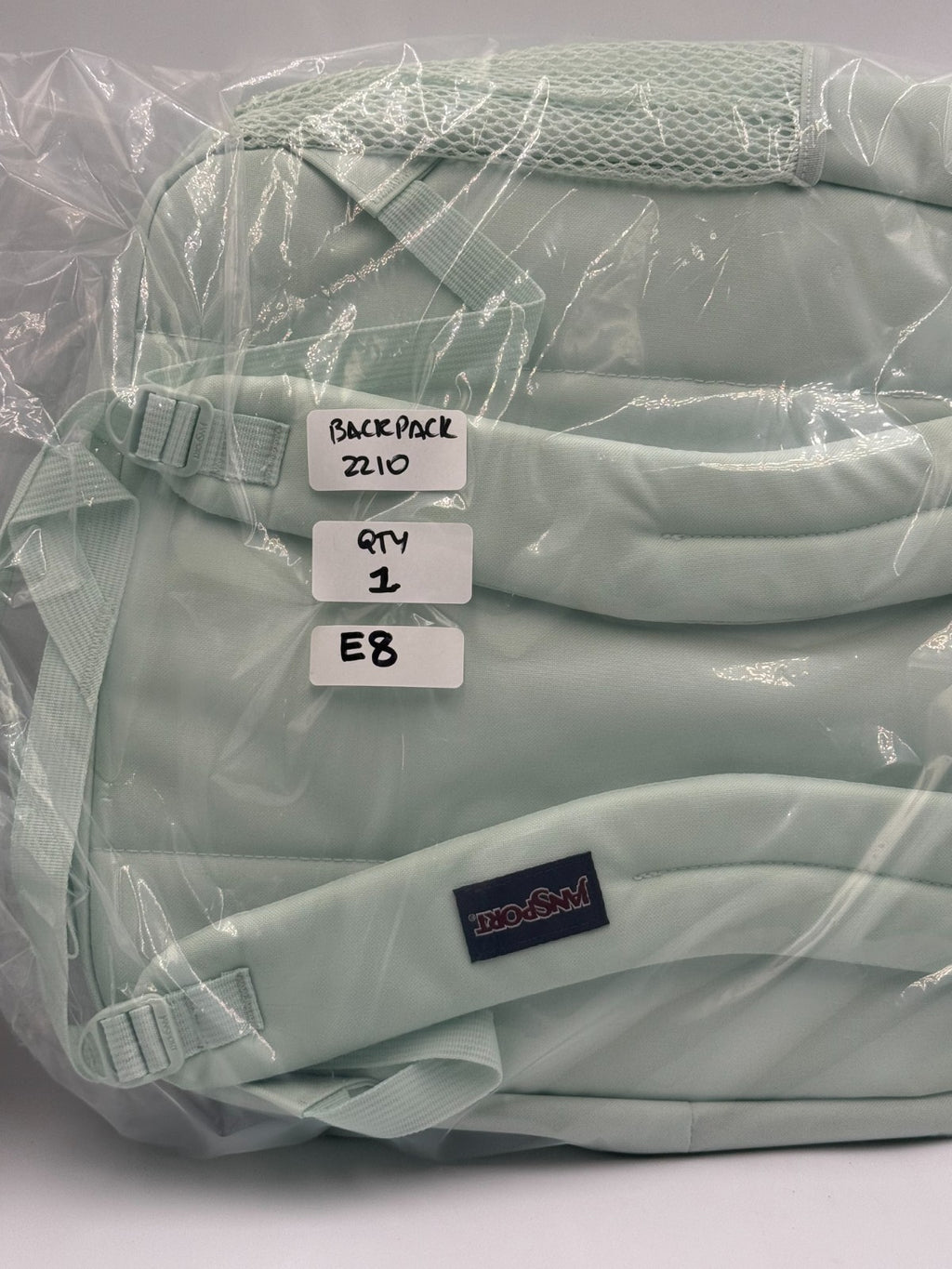 NWT JanSport Big Student Backpack Faded Sage Green 15" Laptop School Bag - XL