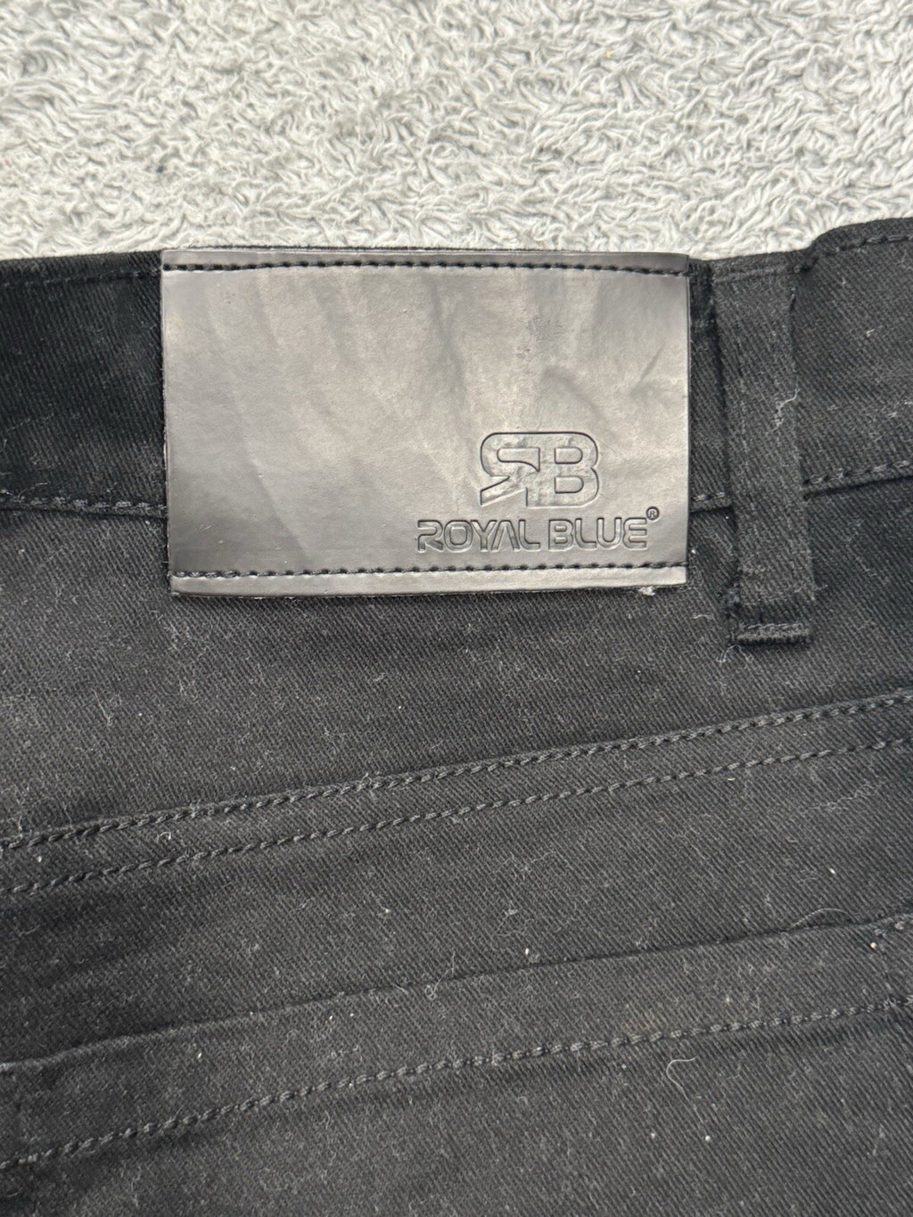 NEW Royal Blue Men's Size 36 X 30 Skinny Fit Black Jeans