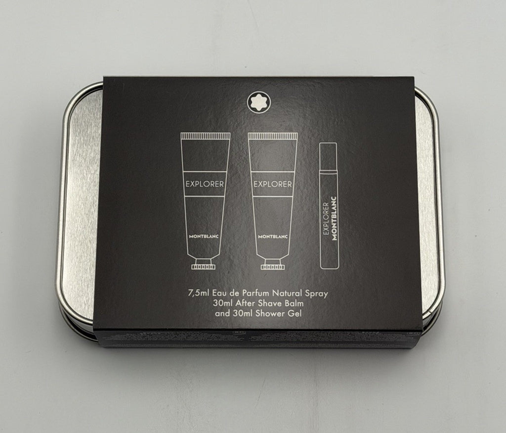 Montblanc Explorer Discovery Kit for Men 3pc Gift Set Travel Size Fragrance