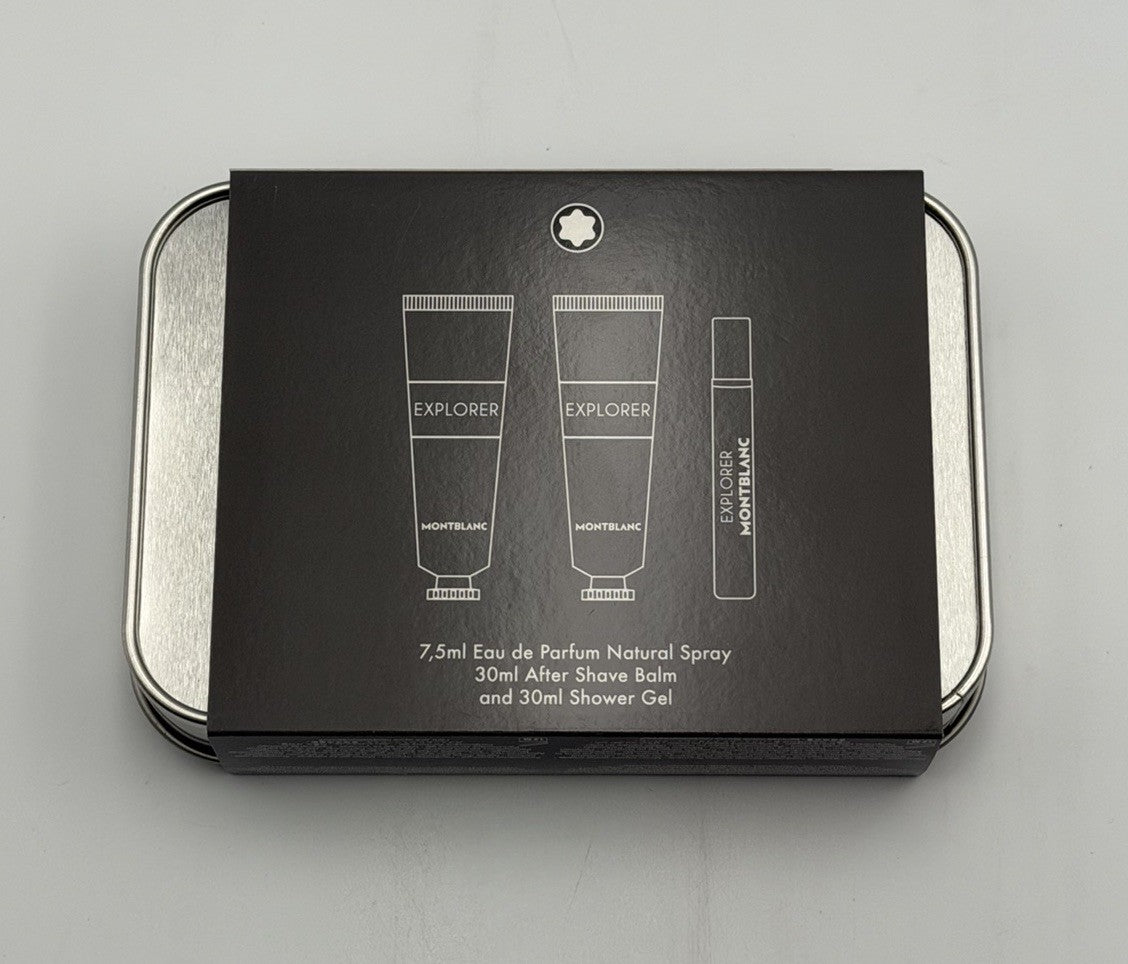 Montblanc Explorer Discovery Kit for Men 3pc Gift Set Travel Size Fragrance