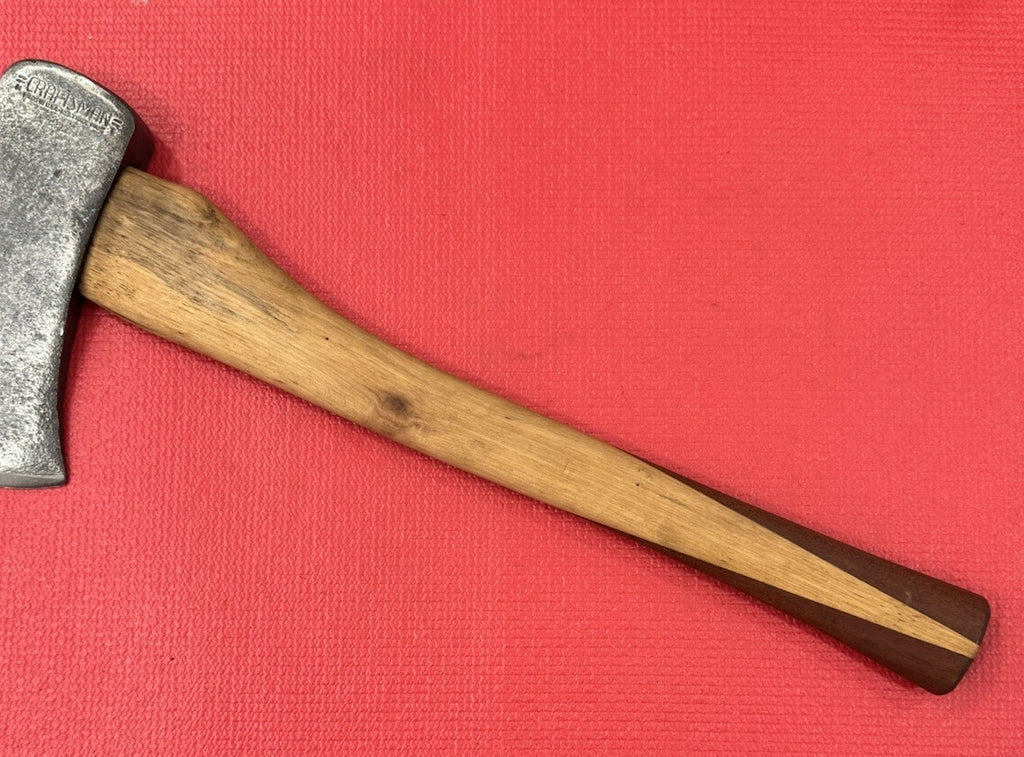 Vintage Craftsman Axe Single Bit 4 lb. New Wood Handle =M= Made In USA