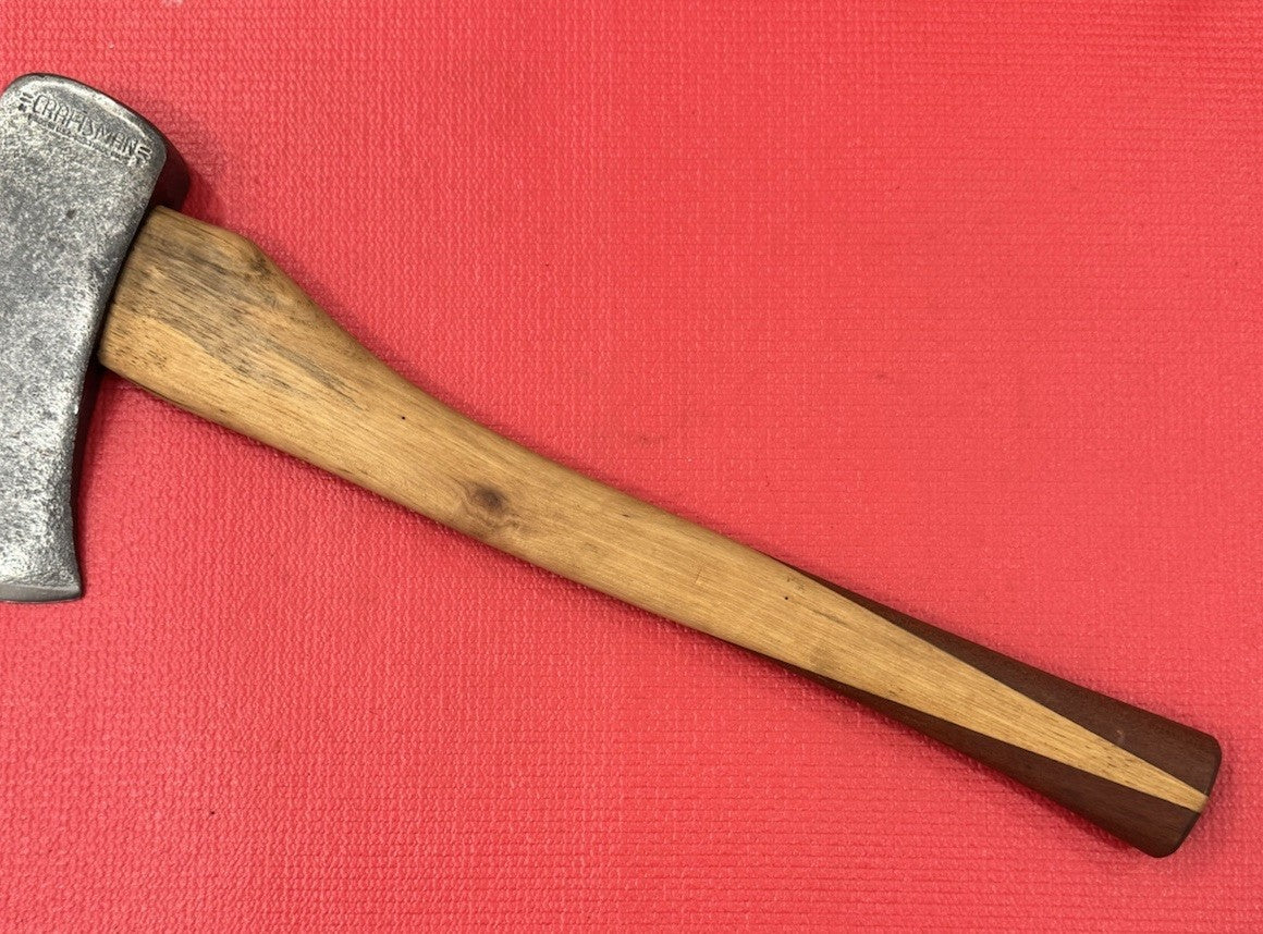 Vintage Craftsman Axe Single Bit 4 lb. New Wood Handle =M= Made In USA