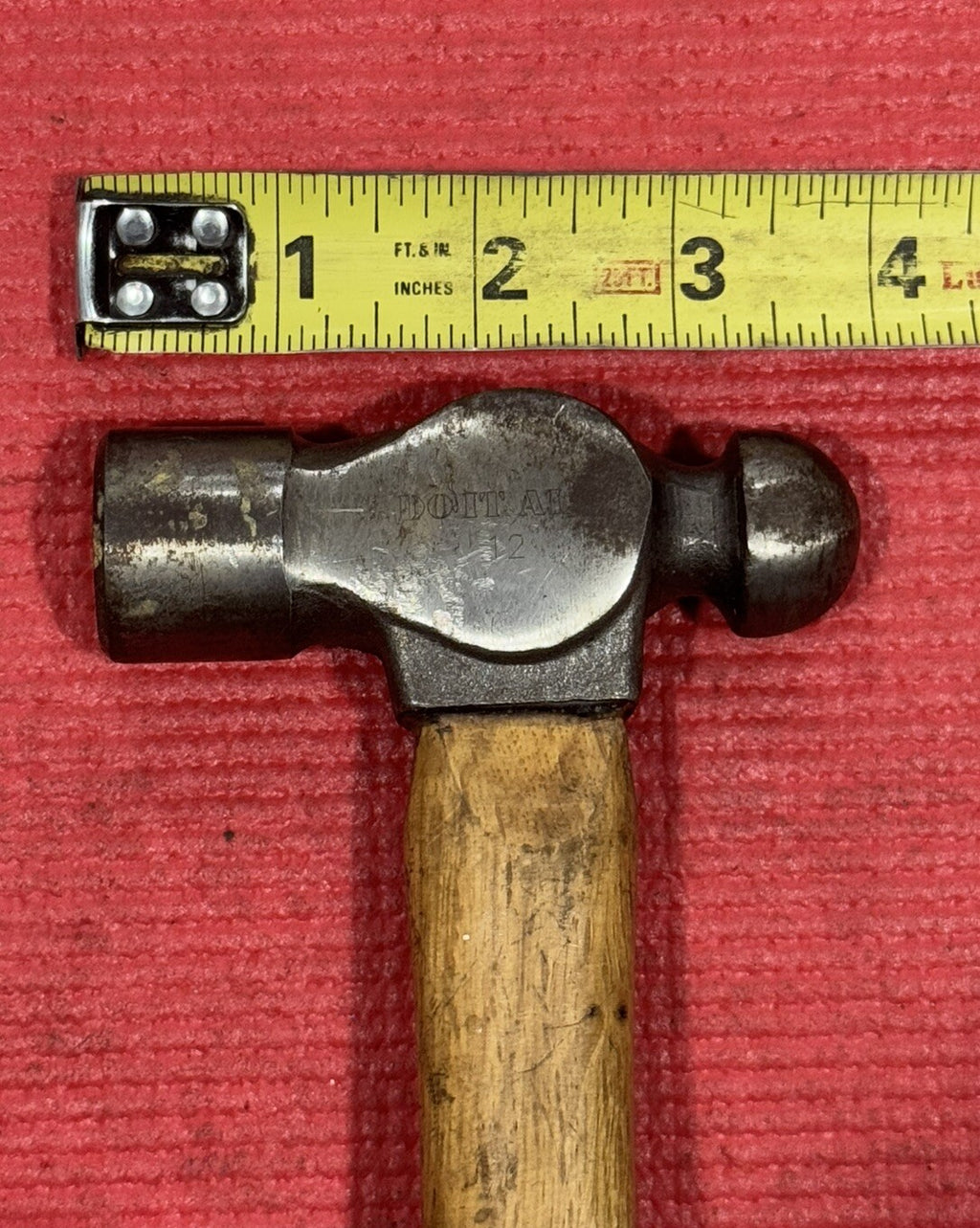 Vintage Do It All! 12oz ball peen hammer With wood handle