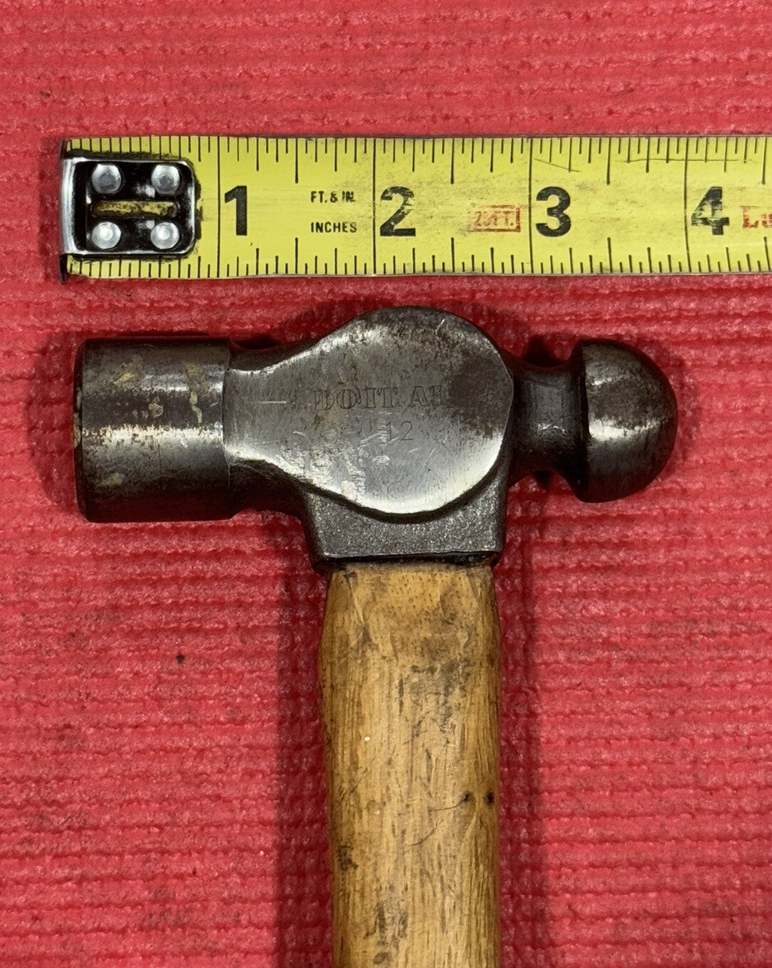 Vintage Do It All! 12oz ball peen hammer With wood handle