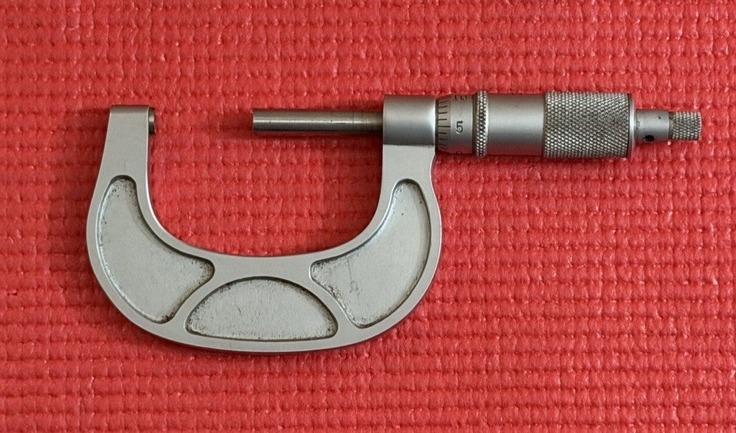 Tubular Micrometer Co. 1”-2” Inch Outside Micrometer Made In USA