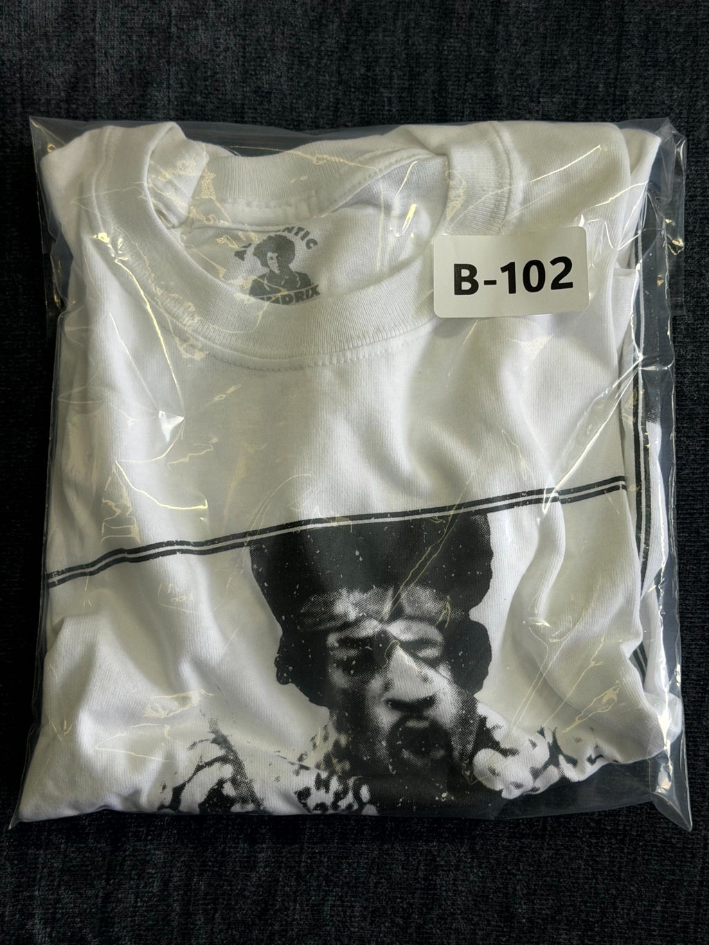 NWOT Jimi Hendrix Graphic Print T-Shirt Unisex Small White Short Sleeve Classic
