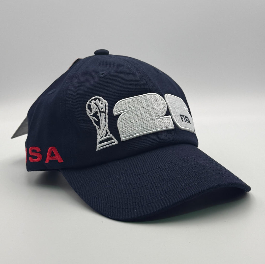 New FIFA World Cup 2026 USA Licensed Hat Men Blue Adjustable Embroidered Cap