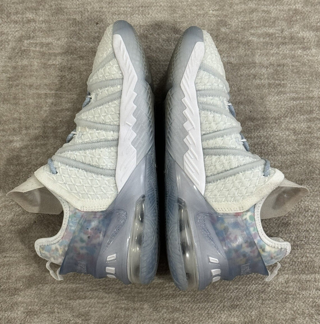 NIKE LEBRON XVIII 18 NRG BLUE TINT BOY'S BASKETBALL SHOES SIZE 4.5Y