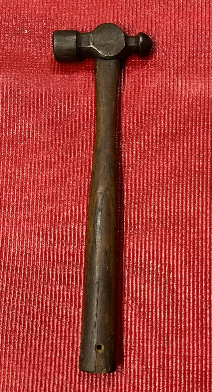 Vintage Vaughan Supersteel 16oz Ball Peen 14" Long Hammer Made in USA