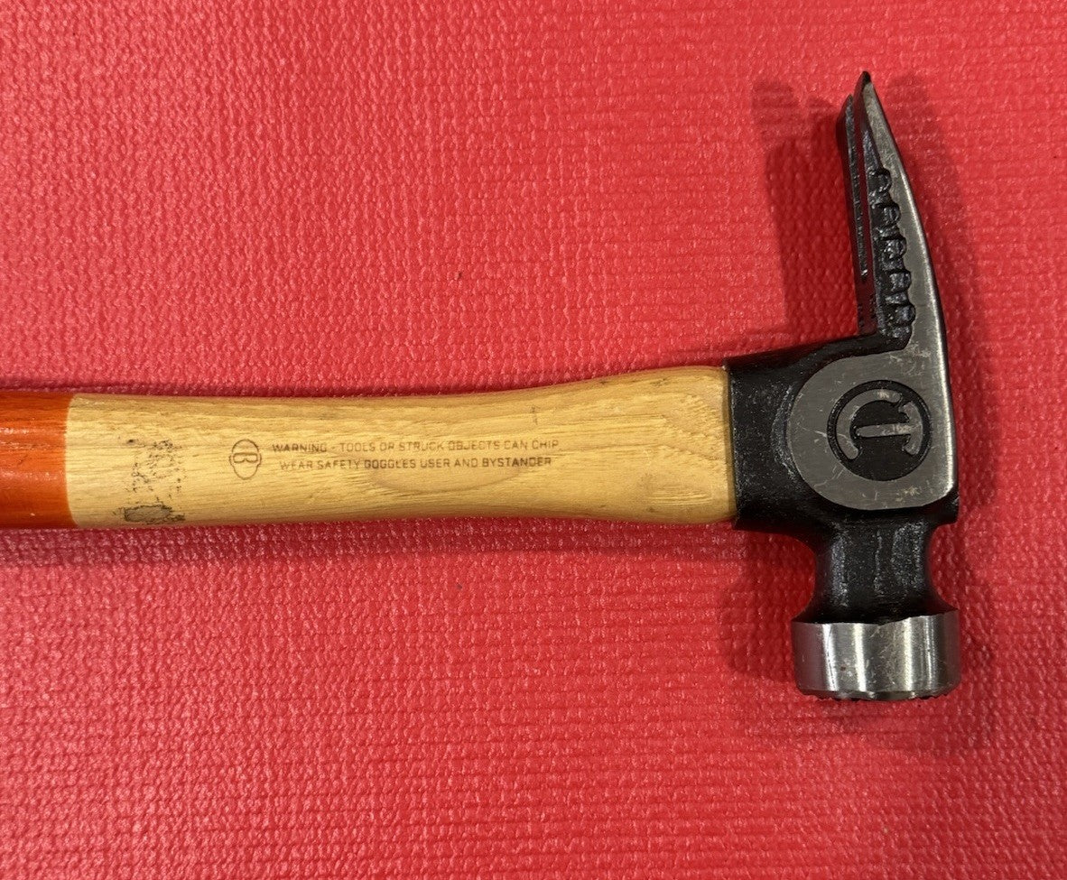 Crescent 22 Oz. Wood Milled-Face Framing Hammer With Magnetic Nail Starter NEW
