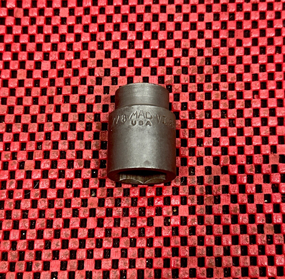 Mac Tools VI286 7/8" 1/2" Drive 6 Point Shallow Impact Socket NICE USA N5