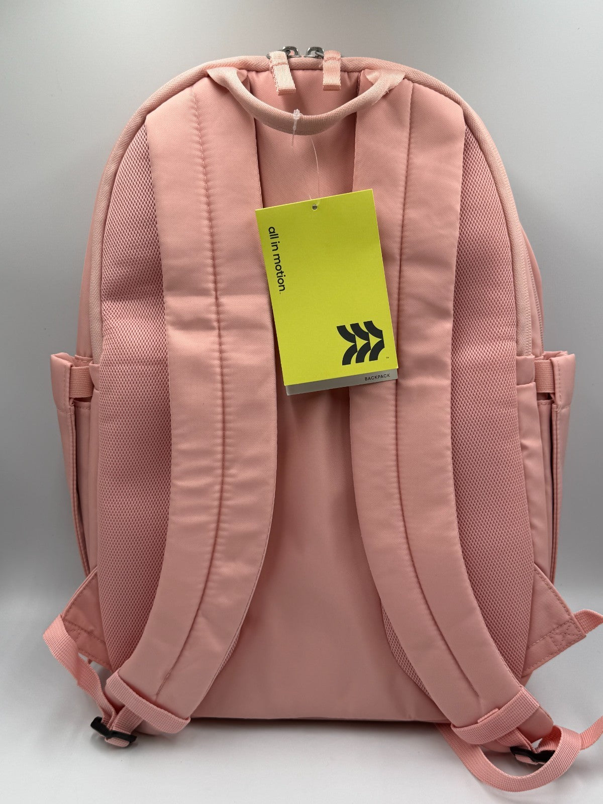 NWT All In Motion 17.5" Lifestyle Backpack Light Blush Pink Laptop School Bag