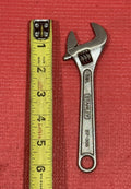 Vintage STANLEY 87-366  6" ADJUSTABLE WRENCH  Crescent Wrench Japan Nice!