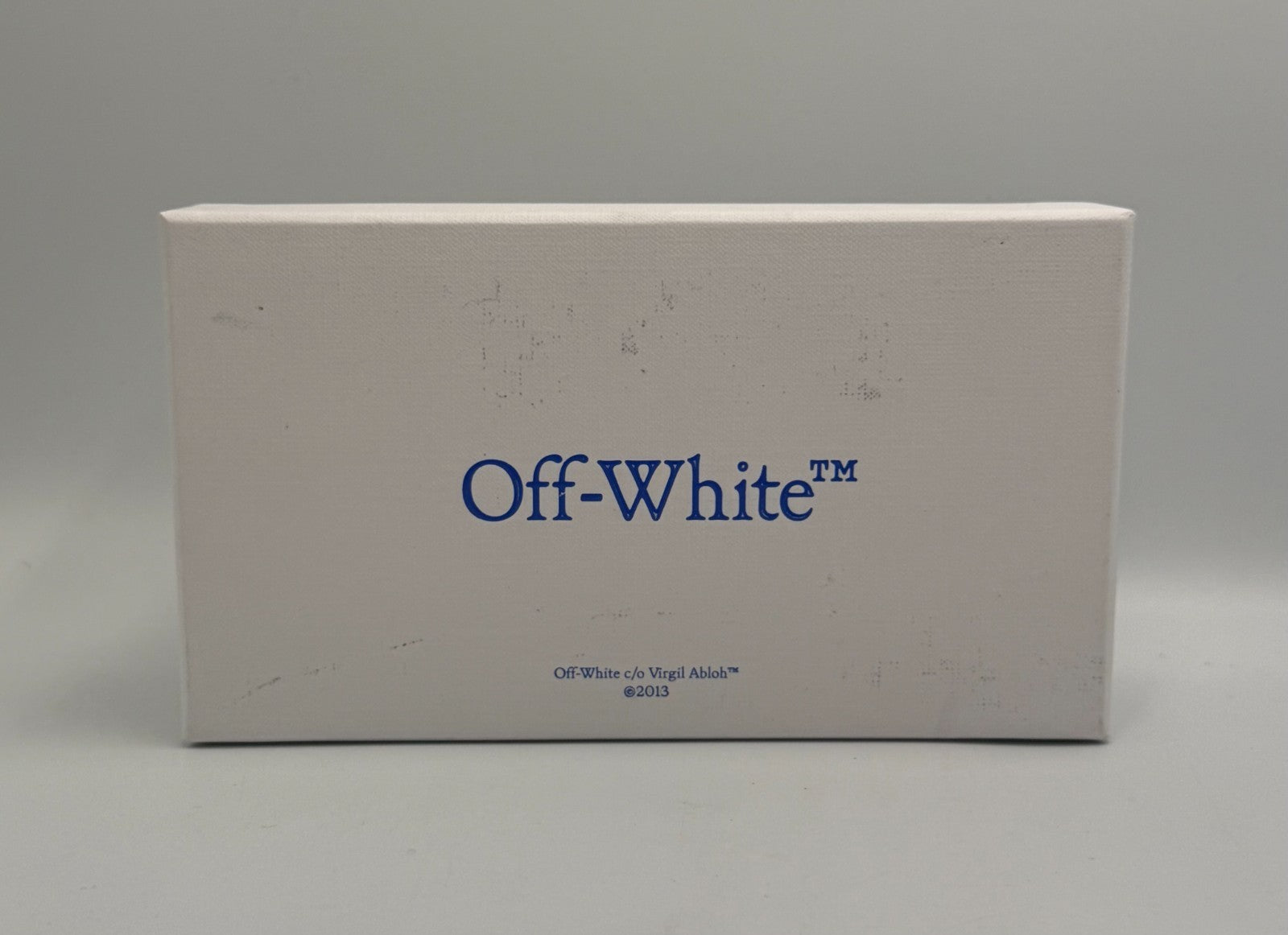 New Off-White Seattle Sunglasses Men's Light Blue Arrow Logo Full Rim Modern