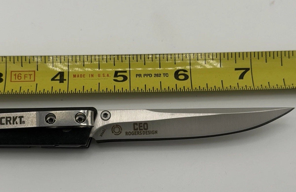 CRKT 7096K CEO Richard Rogers Design EDC Liner Lock Folder Vintage Collectible