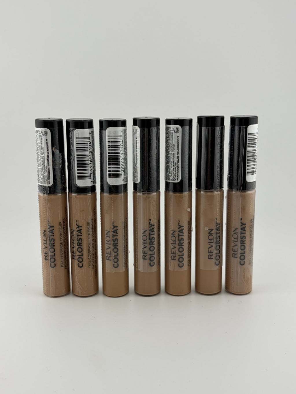Revlon ColorStay Full Coverage Concealer Makeup 18M 040 Medium Deep - Set of 7