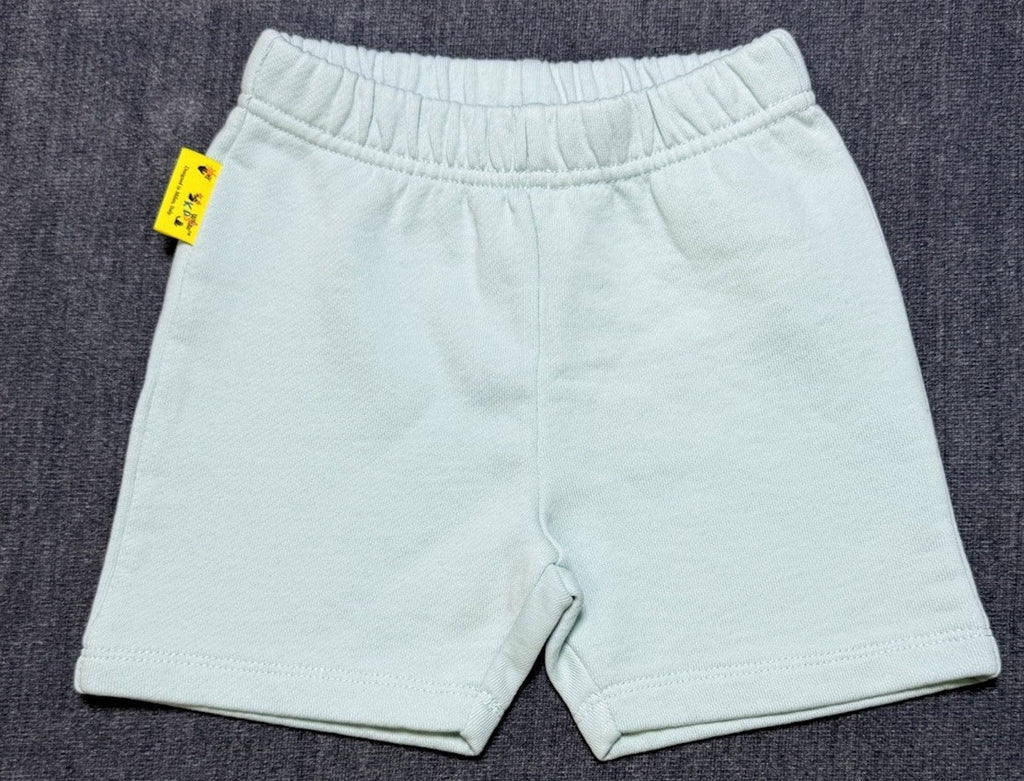OFF WHITE Boys Casual Knit Shorts Color Light Blue Size 9-12 Months