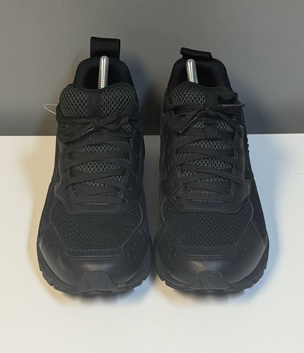 Brandblack Los Angeles Black Gray Mesh Low Top Grid Sneakers Men's Size 11