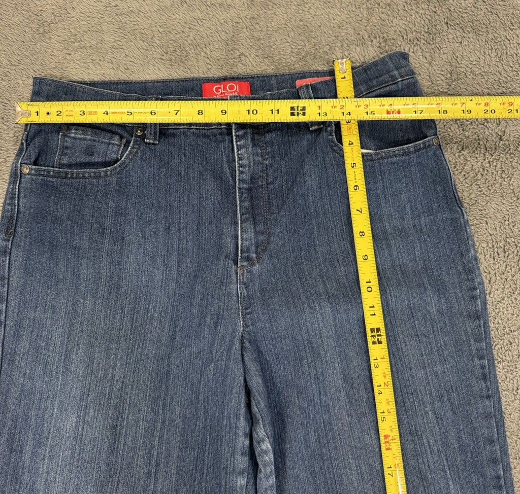 Glo by Gloria Vanderbilt Women's Size 14 Mandy Blue Denim Jeans