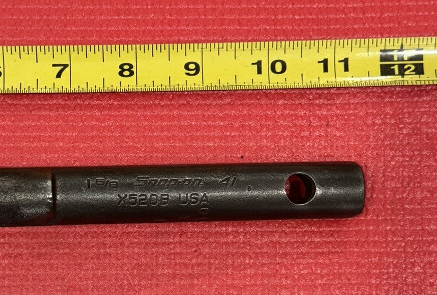 Snap-on Tools X520B USA 1-5/8" Off-Set Box End Tubular Wrench MADE IN USA