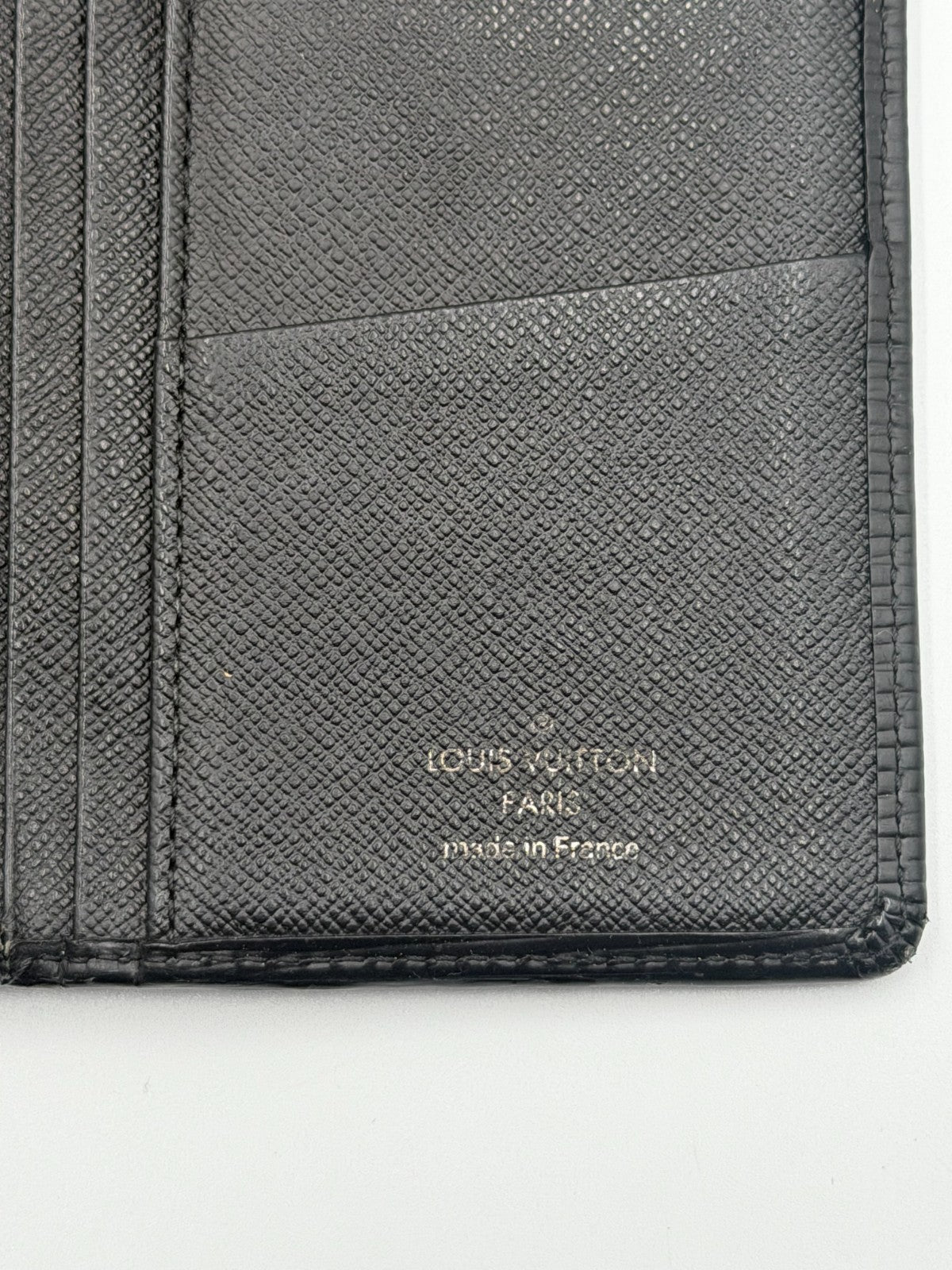 Louis Vuitton Epi Black Brazza Long Wallet Men's Leather Limited Edition Logo