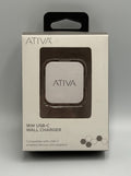 New Ativa 18 Watt USB C Wall Charger Adapter Plug for iPhone Android Samsung