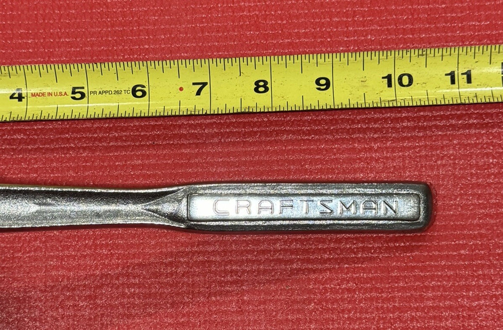 Vintage CRAFTSMAN 1/2" Drive Quick Release Ratchet -V-Series 44975 Oil Port USA