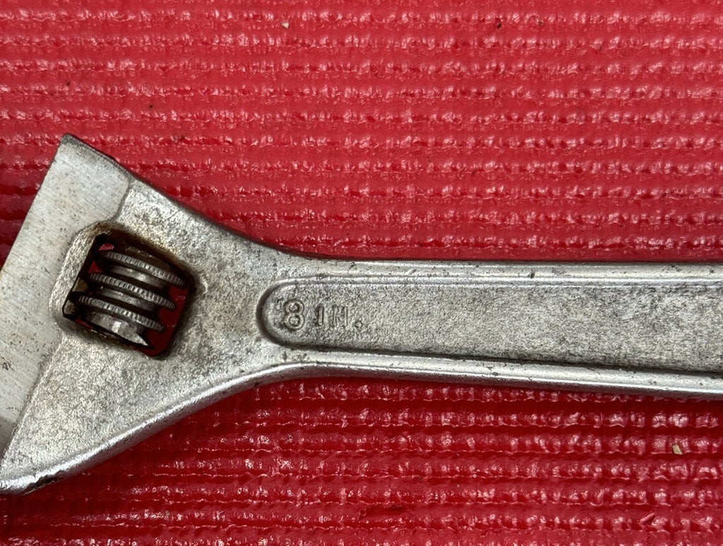 Vintage Proto 708N 8” Adjustable Wrench made In USA  N3