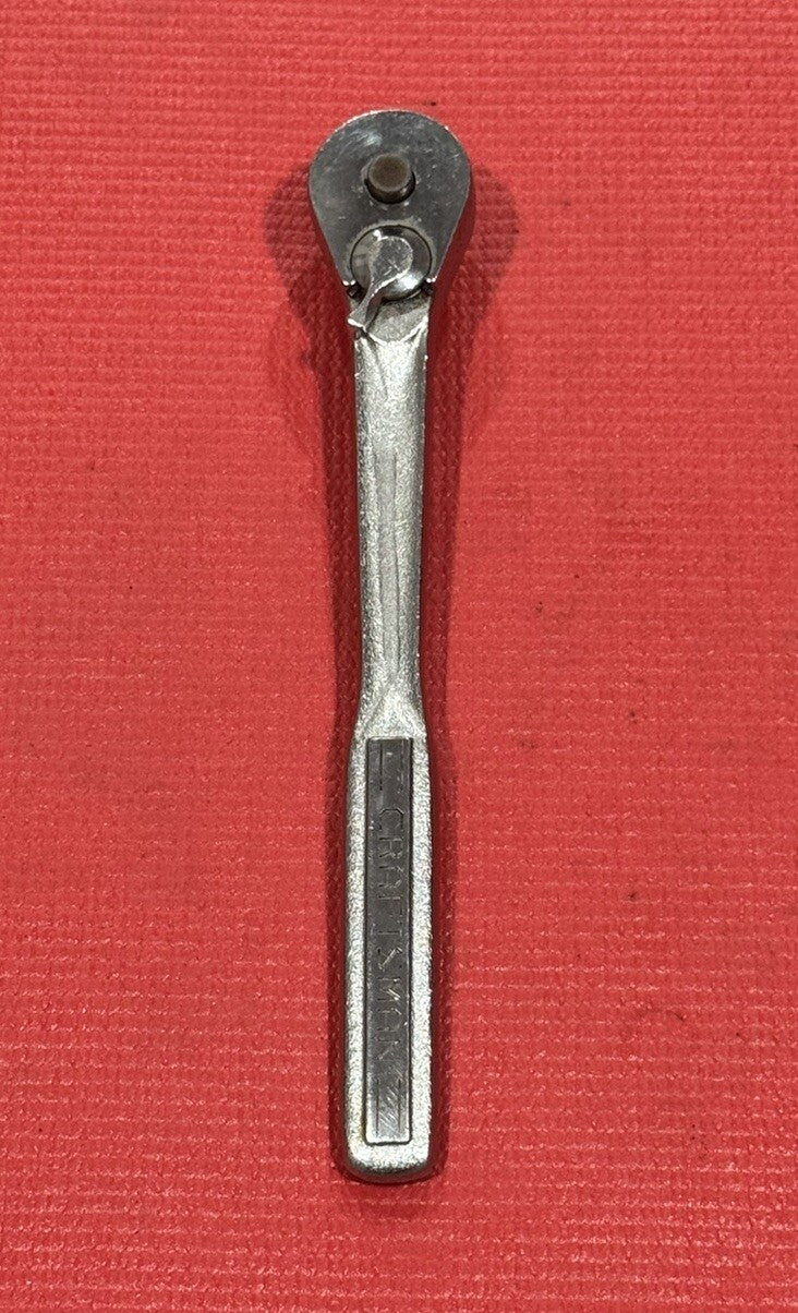 Vintage Craftsman V Series 44985, 1/2" Drive Quick Release Ratchet Made in USA