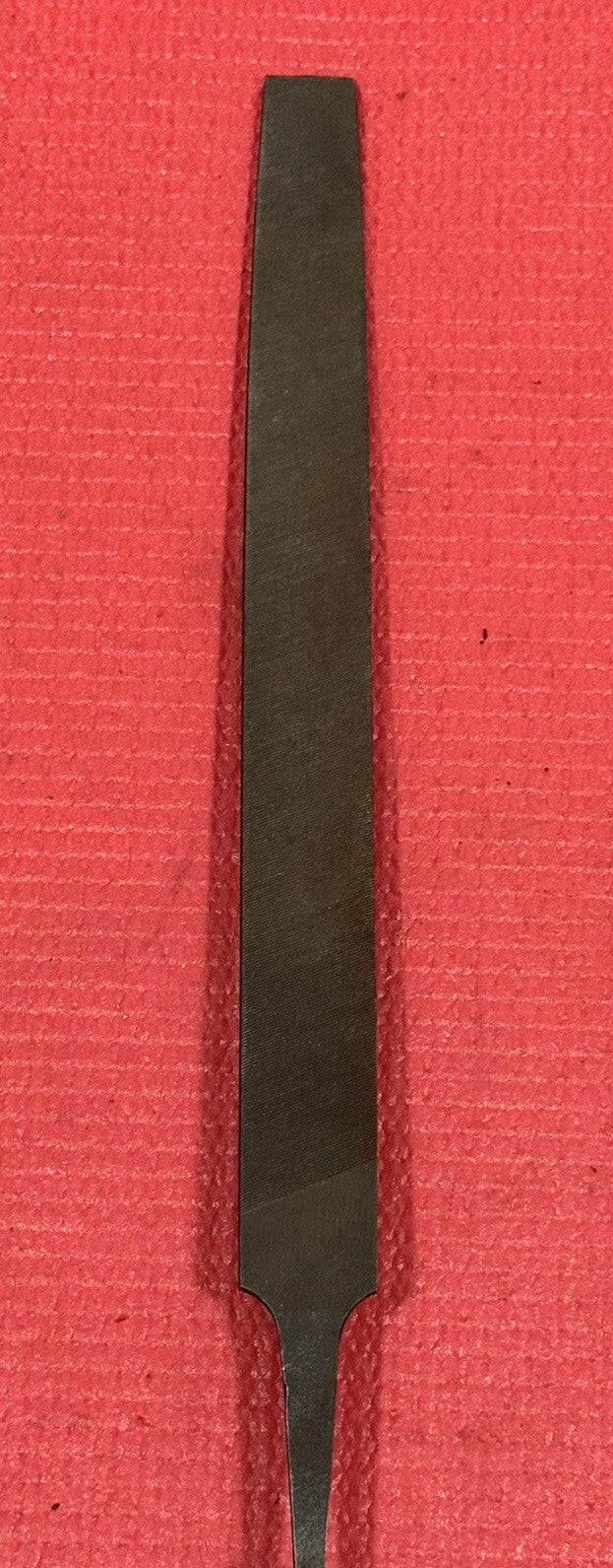 Vintage Kearney & Foot, K&F 13.5" Hand Wood File, W/ Wood Handle Made in USA