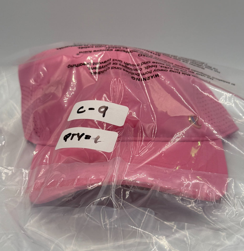 NWT Champion Strapback Cap Women's Pink Adjustable Performance Running Hat