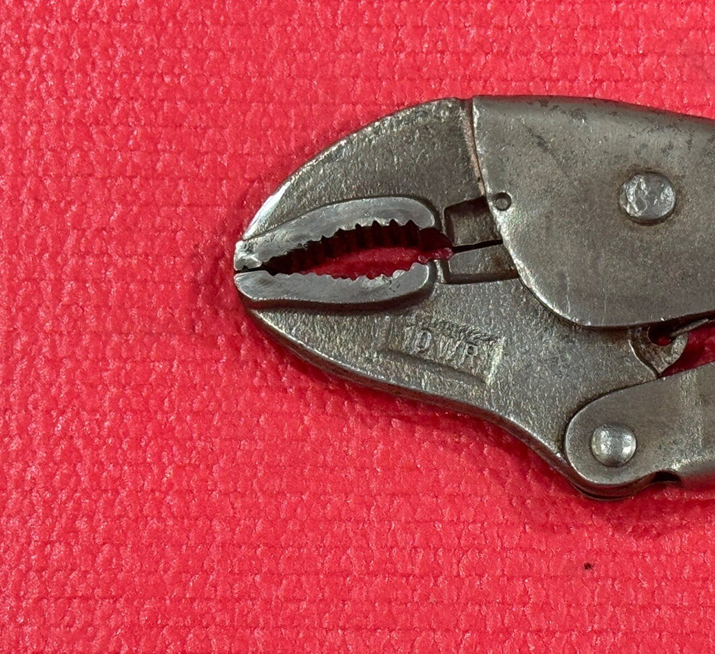 Vintage ViseGrip Petersen Dewitt 10WR, 9" Locking Pliers Made in USA