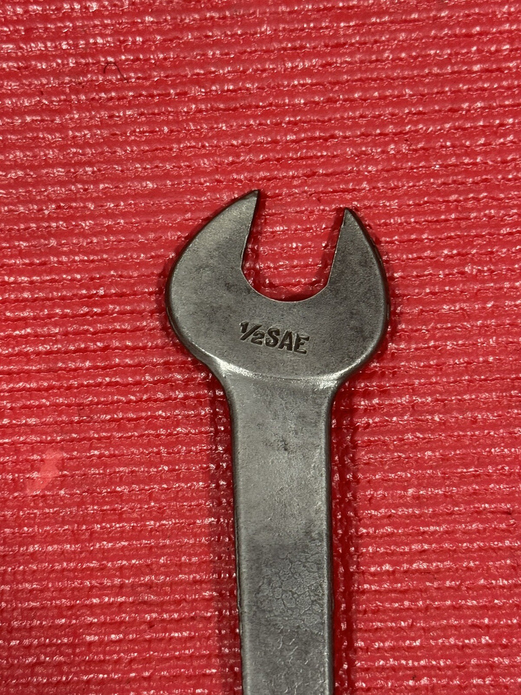 Vintage Herbrand Tools Hardened 629-D, SAE 3/8" x 1/2" Open End Wrench Made USA