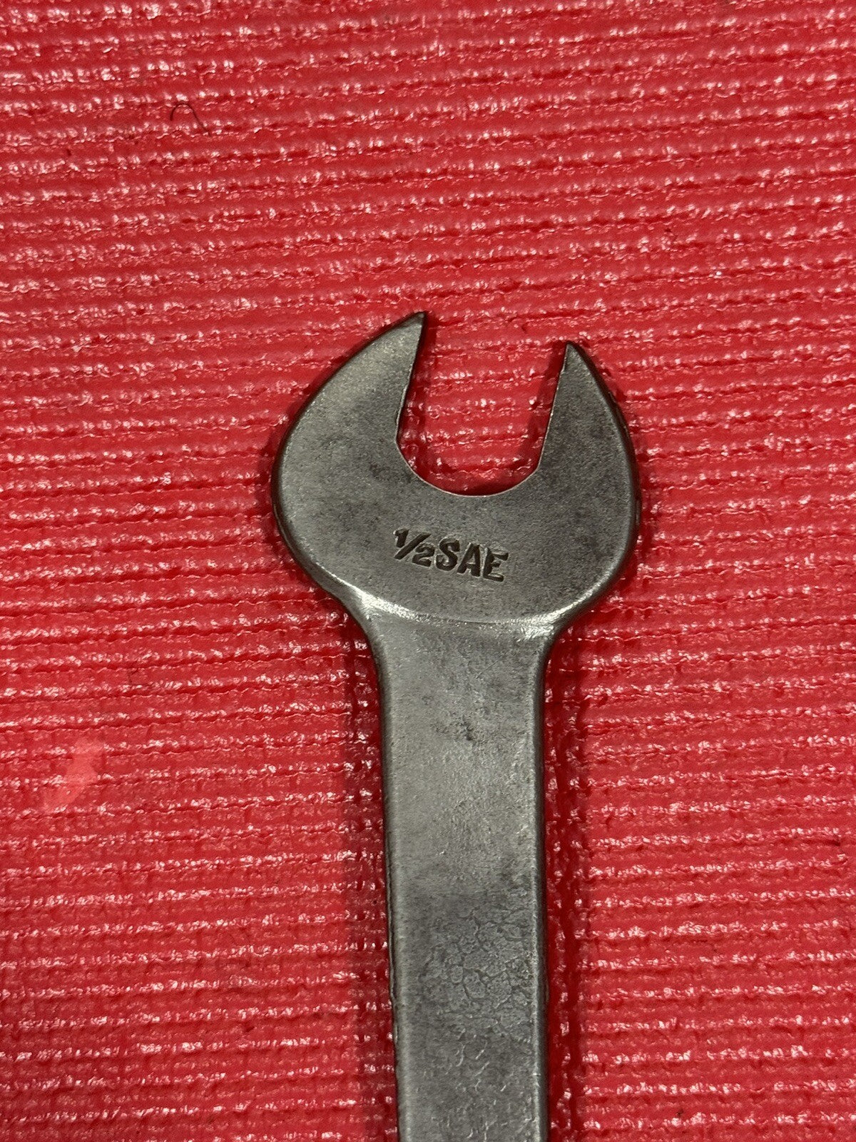Vintage Herbrand Tools Hardened 629-D, SAE 3/8" x 1/2" Open End Wrench Made USA