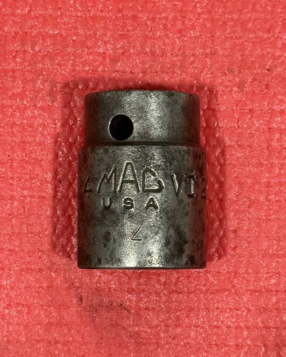 Vintage Mac Tools VI 246, 1/2" Drive 3/4" Impact Socket 6PT Made in USA