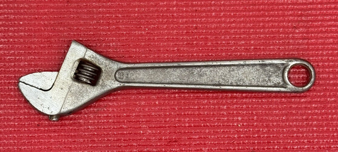 Vintage Proto 708N 8” Adjustable Wrench made In USA  N3