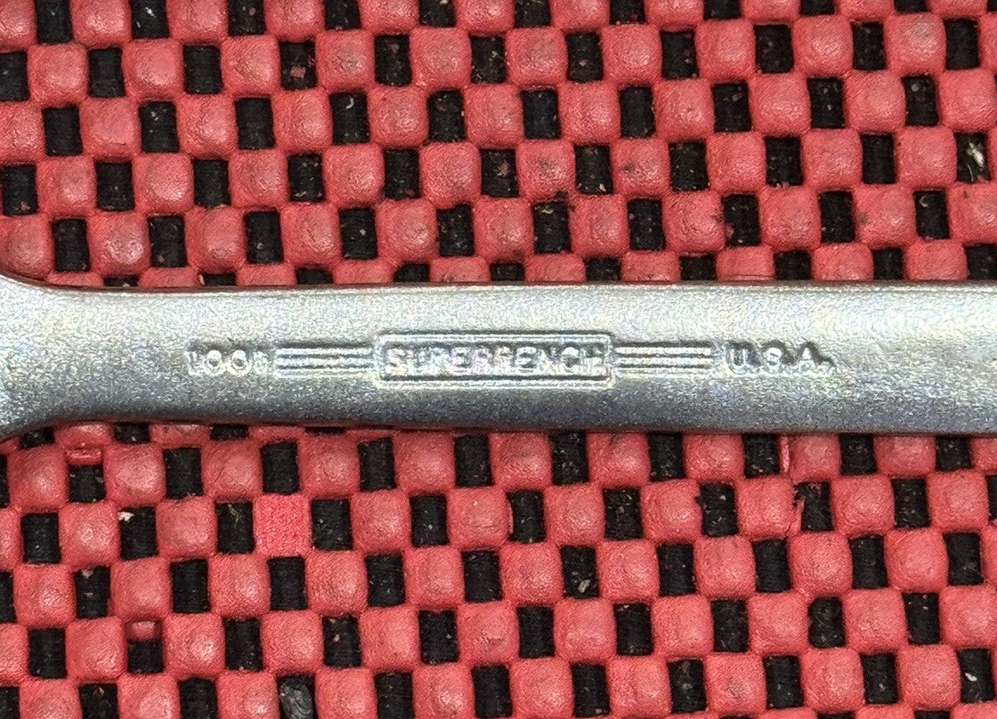 Vintage J.H. Williams Superrench 1/2” Single-Open No. 1001 Made In USA M8