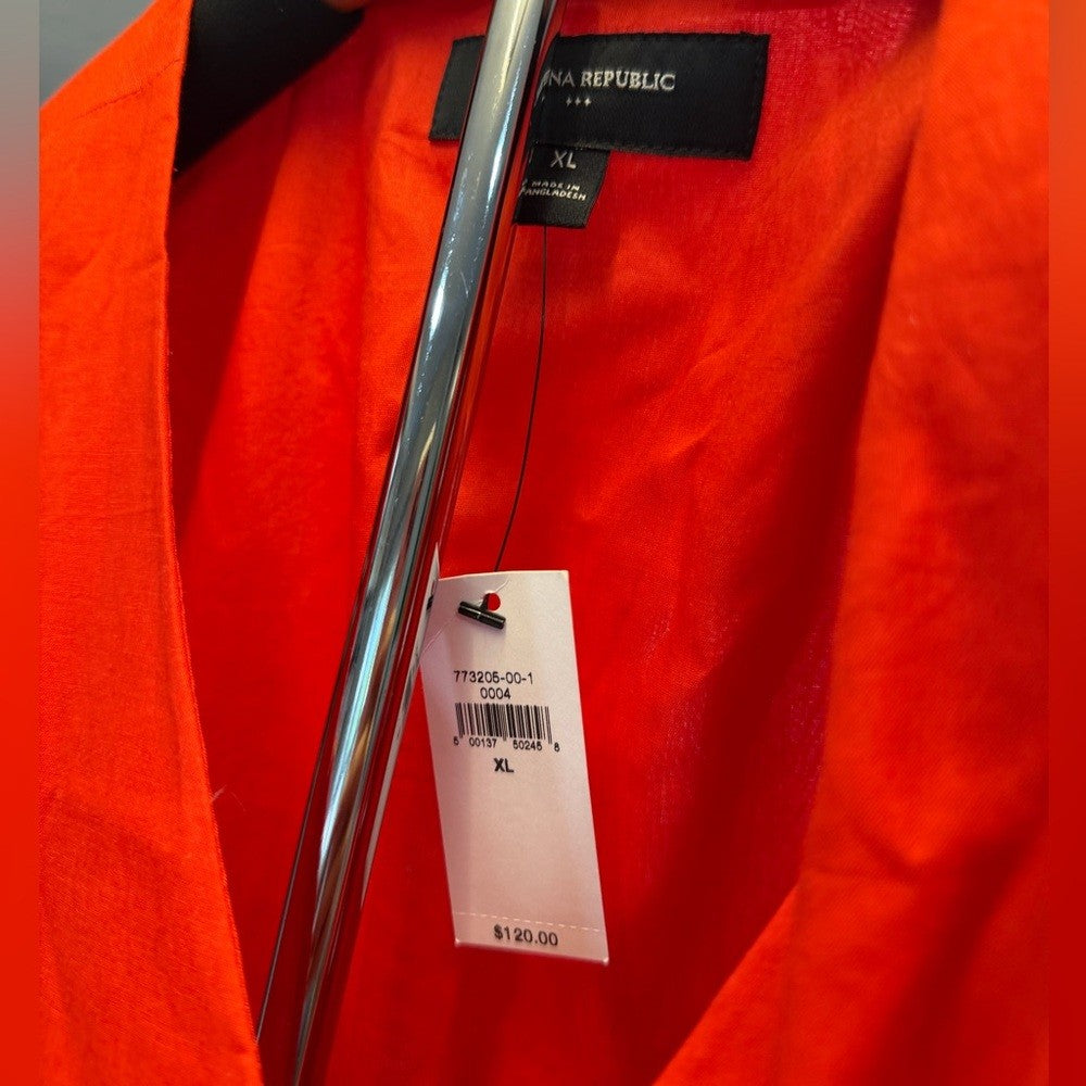 Banana Republic Bold Orange Dress