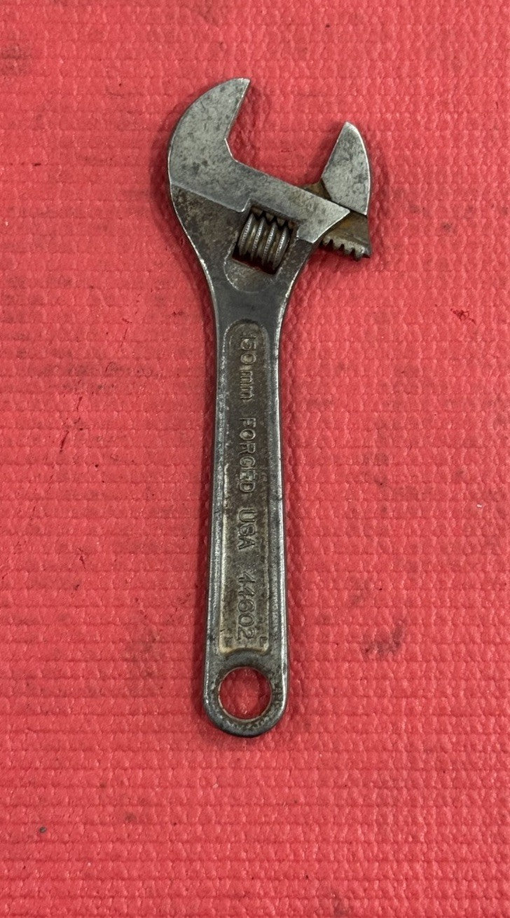 Vintage Craftsman 44602  6" Adjustable Wrench Tool Made in USA