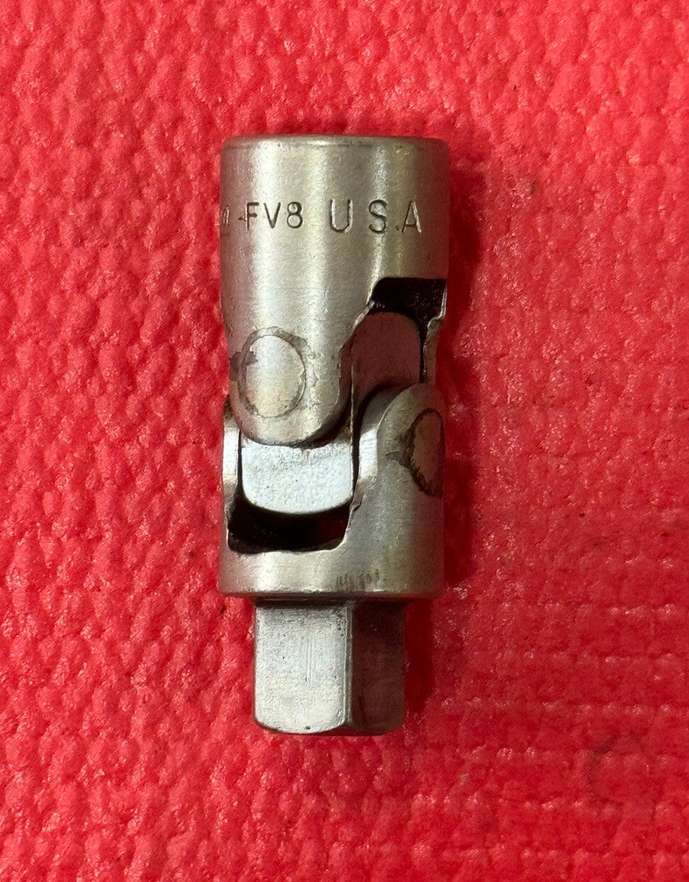 Vintage SNAP-ON TOOLS FV8 3/8" Drive Swivel Universal Socket Extension USA