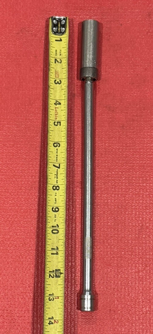 GREAT NECK 28004 5/8" DEEP WELL 15-1/2" LONG 3/8" DRIVE SOCKET FLEX EXTENSION