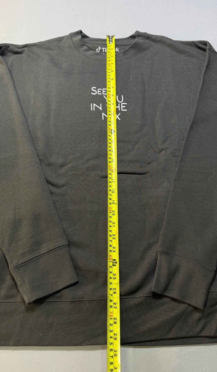 NWT TikTok See You In The Mix T-Shirt Men's XL Black Graphic Print Short Sleeve
