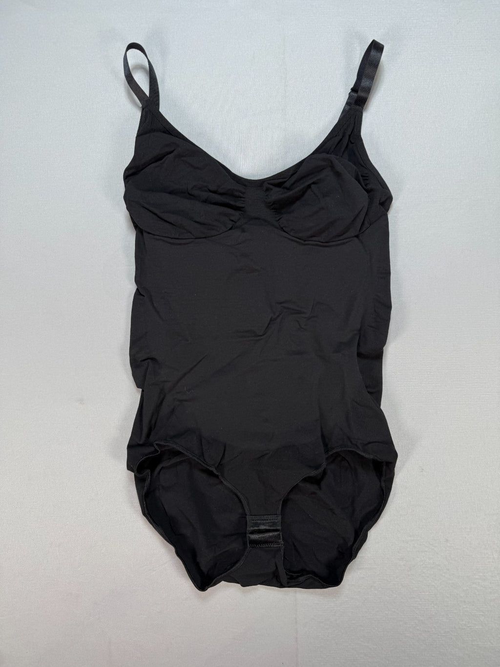 Women’s Shapewear Bodysuit Tummy Control Stretchable Thong Black Size 2XL/3XL
