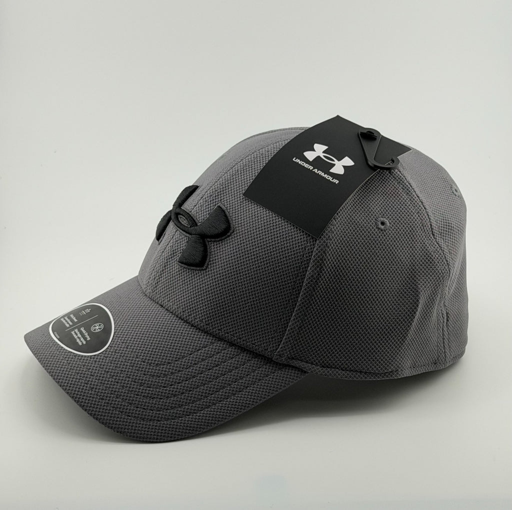 Under Armour UA Branded Cap Hat NEW Size - Medium/Large | Black & Gray YOU PICK!