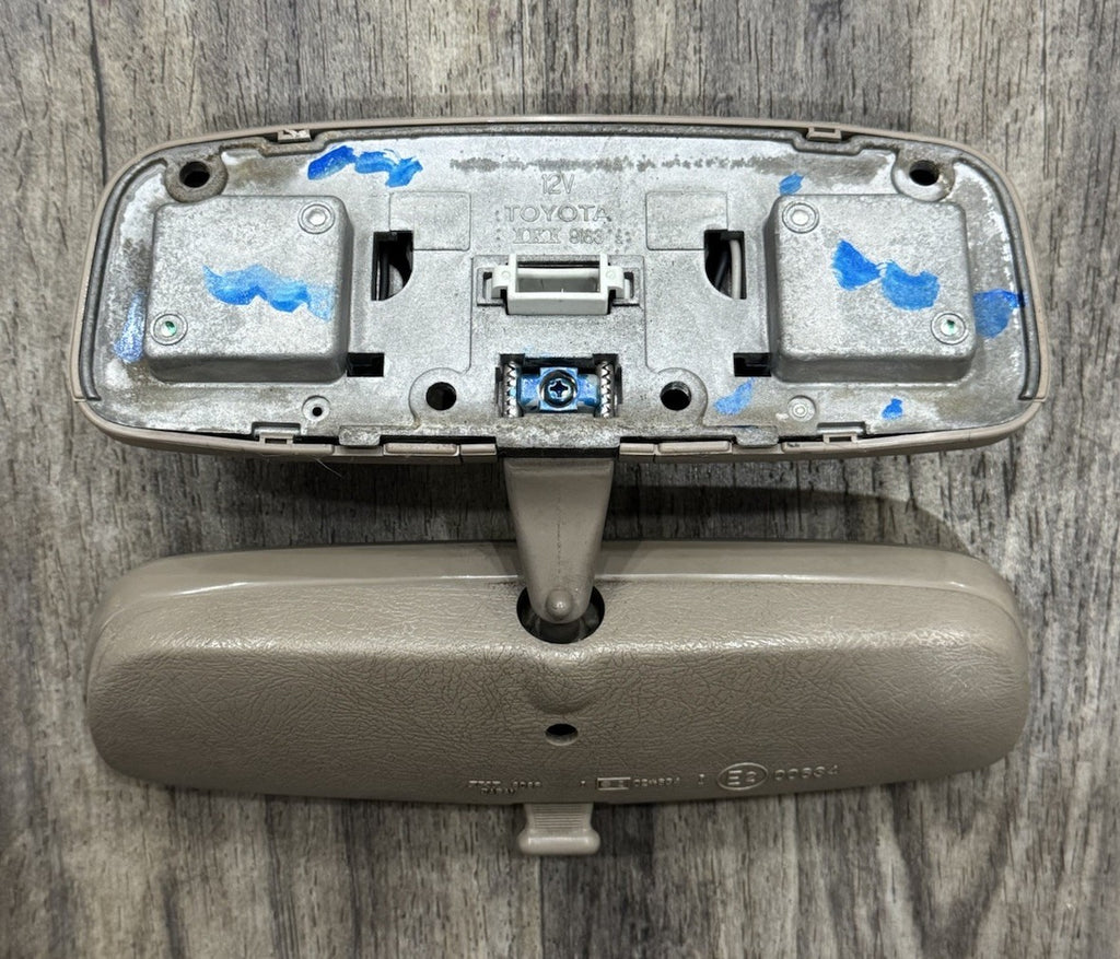 1996 1997 1998 Toyota 4Runner OEM Rear View Mirror Assembly Overhead Dome Light