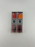 Lot of 2 Revlon ColorStay Overtime Lipcolor #580 Cherry Time #490 For Keeps Pink