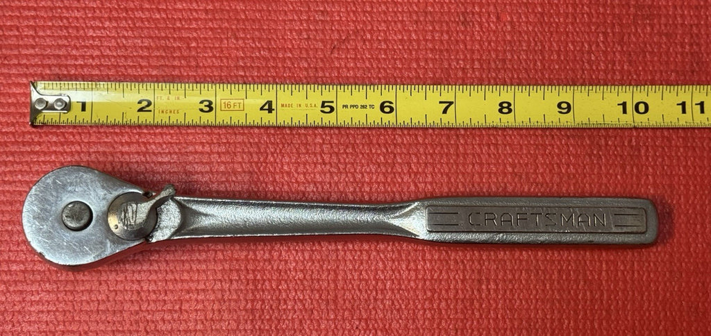 Craftsman V 44985 1/2" Drive Socket Ratchet Quick Release Mechanic USA  made